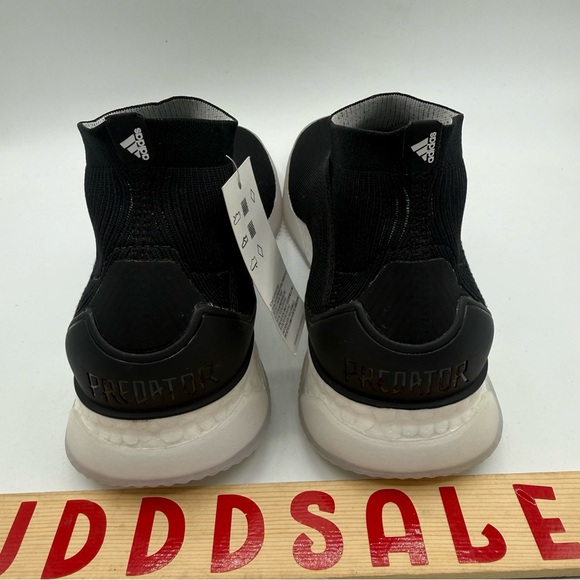 Adidas Predator Tango 18+ Turf Soccer Shoes Black White AQ0602 Men’s Sizes NWT - Picture 5 of 16